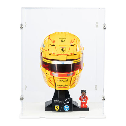 43022 Scuderia Ferrari HP Lewis Hamilton Helm - Acryl Vitrine Lego
