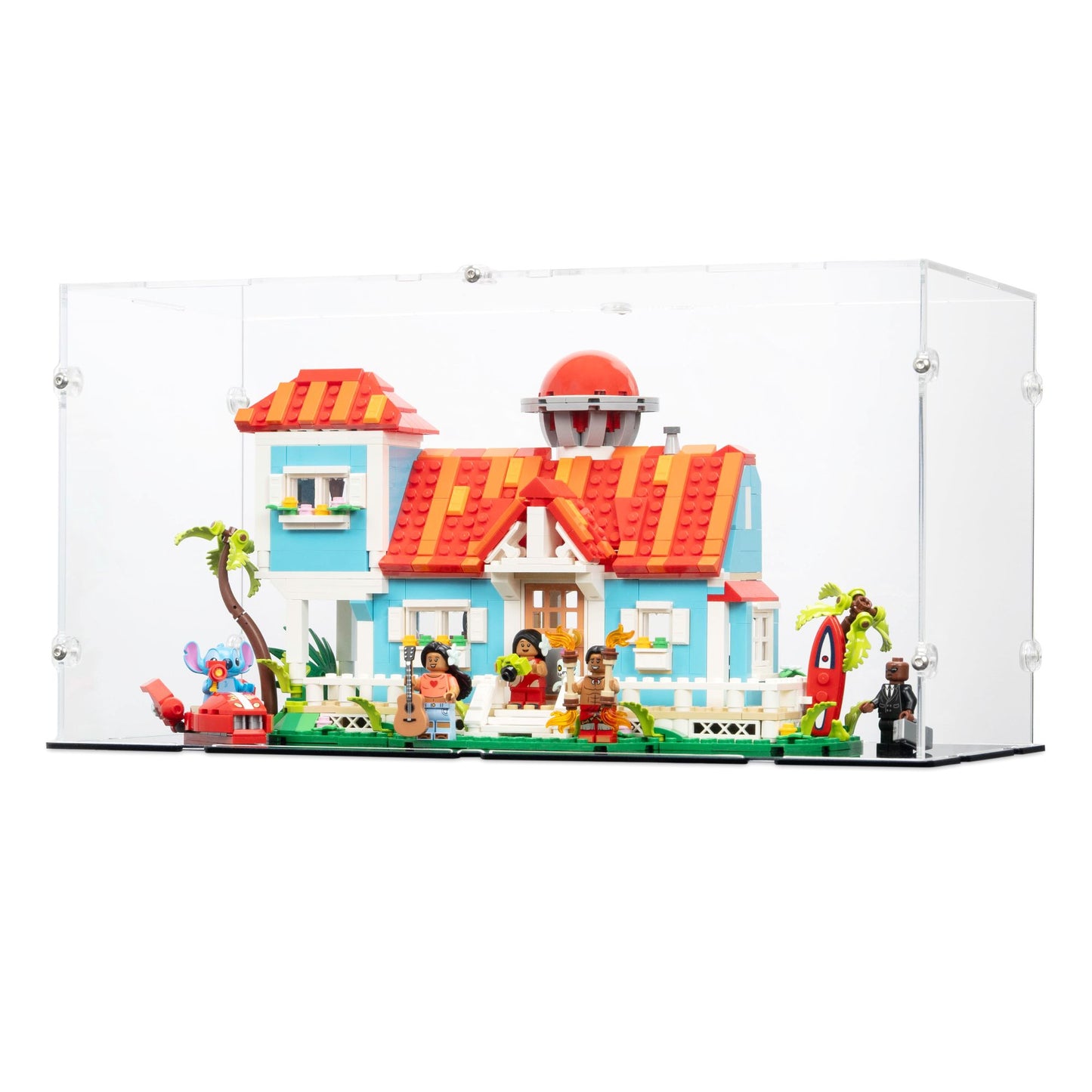 43268 Lilo & Stitch Beach House - Acrylic Display Case for Lego