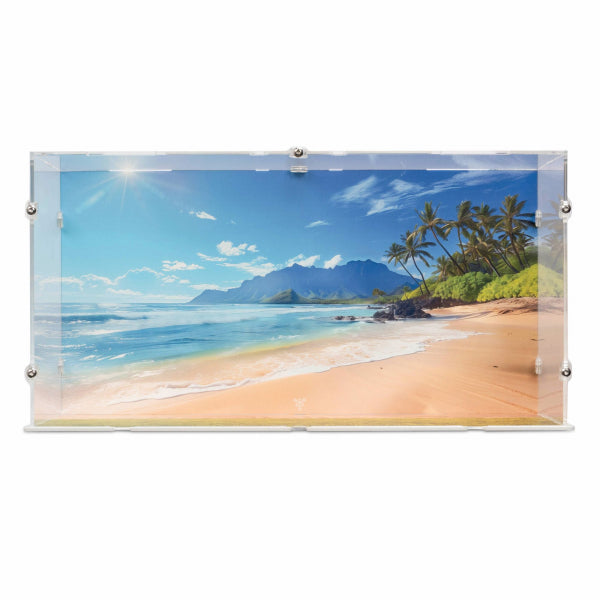 43268 Das Strandhaus aus „Lilo und Stitch“ - Acryl Vitrine Lego