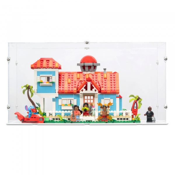 43268 Das Strandhaus aus „Lilo und Stitch“ - Acryl Vitrine Lego