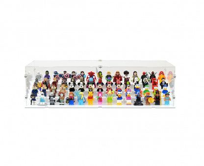 60 Lego Minifiguren - Acryl Vitrine