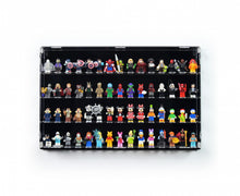 60 Lego Minifiguren - Acryl Wand Vitrine