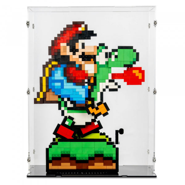 71438 Super Mario World: Mario & Yoshi - Acryl Vitrine Lego