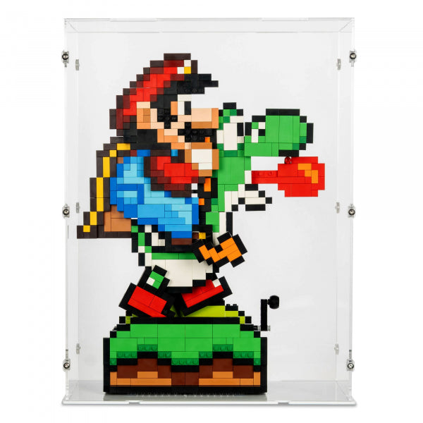 71438 Super Mario World: Mario & Yoshi - Acryl Vitrine Lego