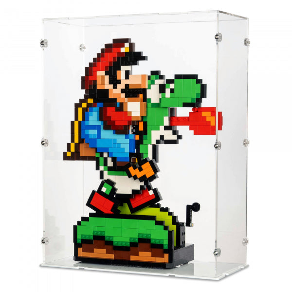 71438 Super Mario World: Mario & Yoshi - Acryl Vitrine Lego