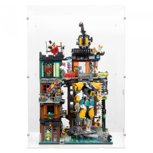 71837 NINJAGO City Werkstätten - Acryl Vitrine Lego