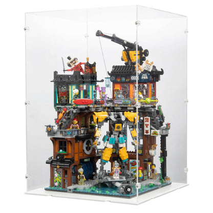 71837 NINJAGO City Werkstätten - Acryl Vitrine Lego