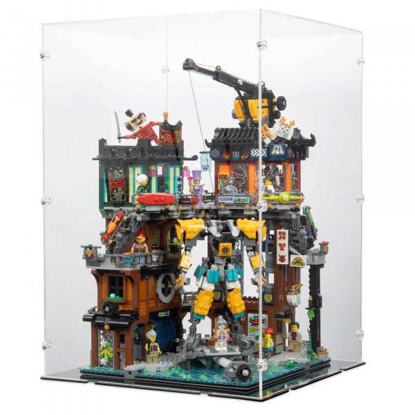 71837 NINJAGO City Werkstätten - Acryl Vitrine Lego