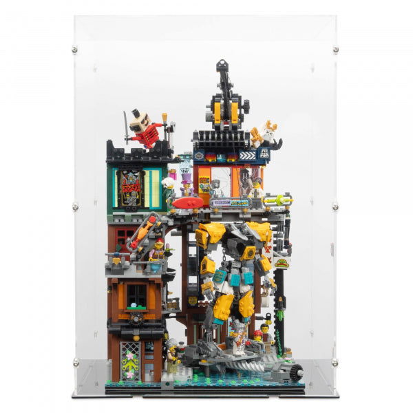 71837 NINJAGO City Werkstätten - Acryl Vitrine Lego