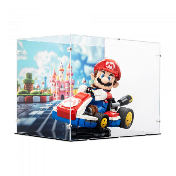 72037 Mario Kart™: Mario & Standard-Kart - Acryl Vitrine Lego