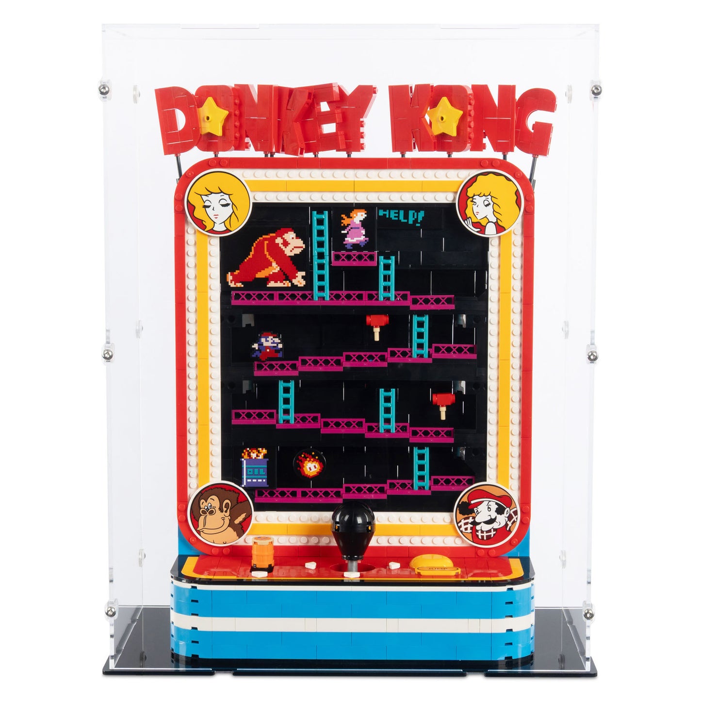72051 Donkey Kong™ Arcade - Acryl Vitrine Lego