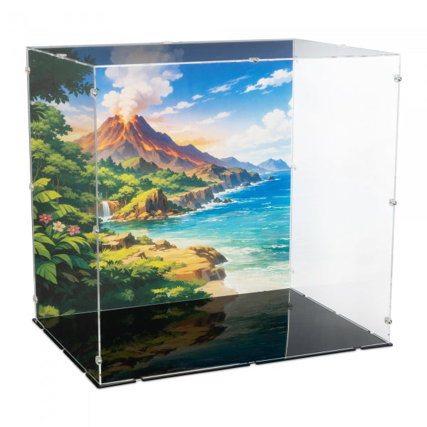 72153 Pokémon Bisaflor, Glurak und Turtok - Acryl Vitrine