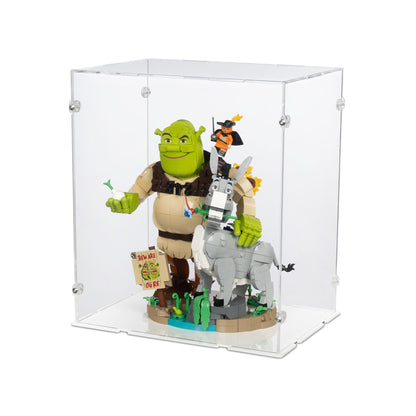 72423 Shrek, Esel und Der Gestiefelte Kater - Acryl Vitrine Lego