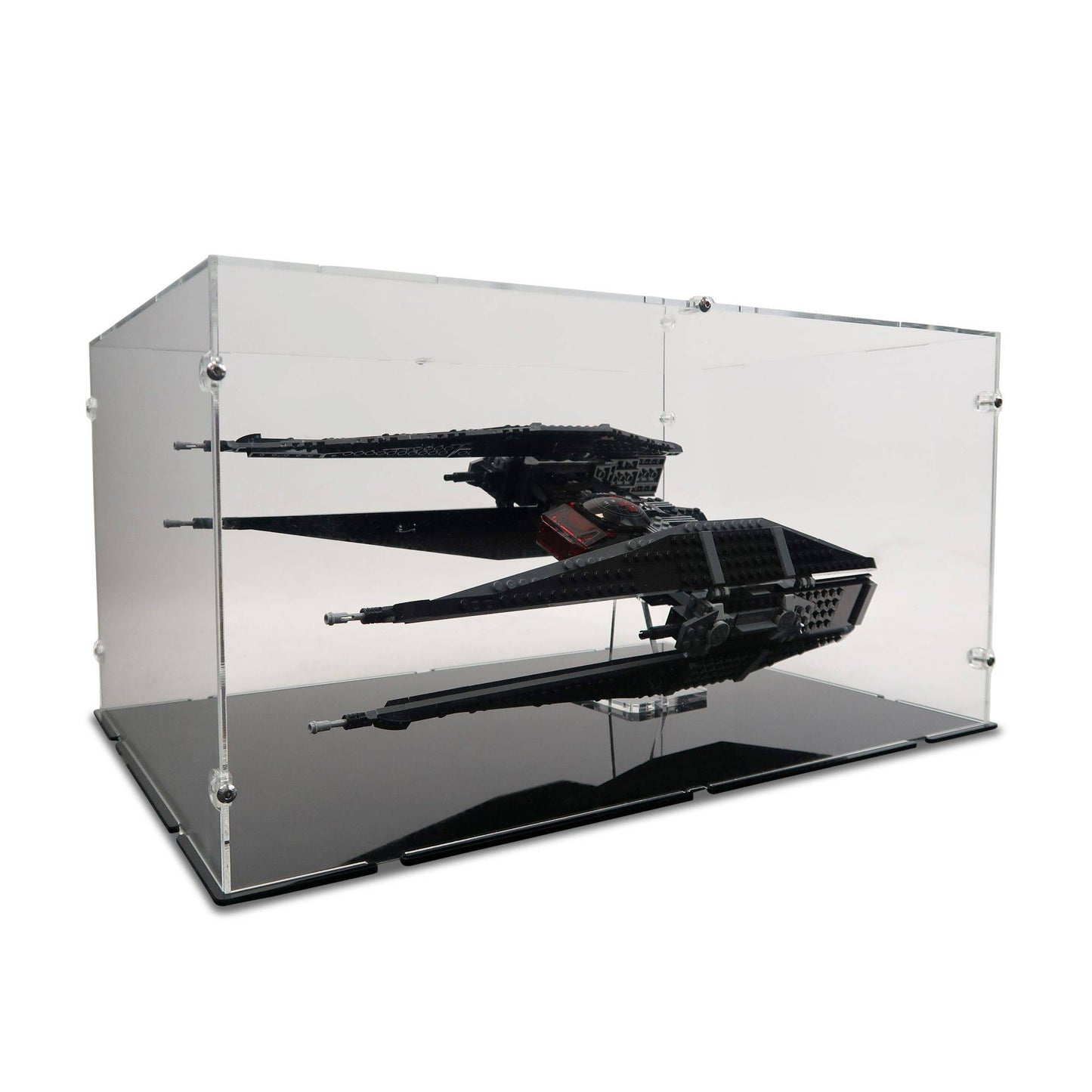75179 Kylo Ren's TIE Fighter (XL) - Acrylic Display Case Lego