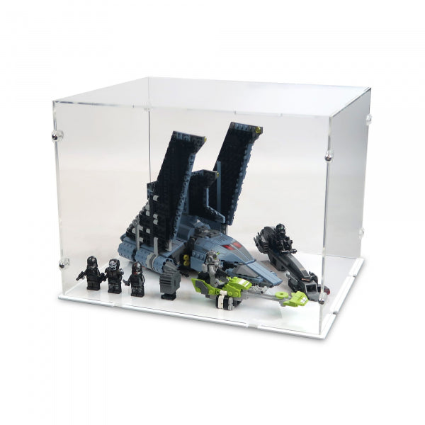 75314 Angriffsshuttle aus the Bad Batch - Acryl Vitrine Lego
