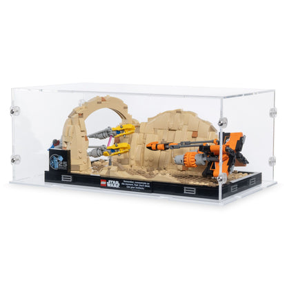 75380 Podrennen in Mos Espa - Diorama - Acryl Vitrine Lego