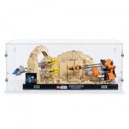 75380 Podrennen in Mos Espa - Diorama - Acryl Vitrine Lego