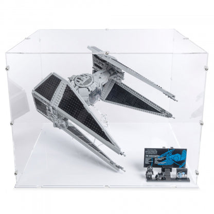75382 TIE-Abfangjäger - Acryl Vitrine XL & Ständer