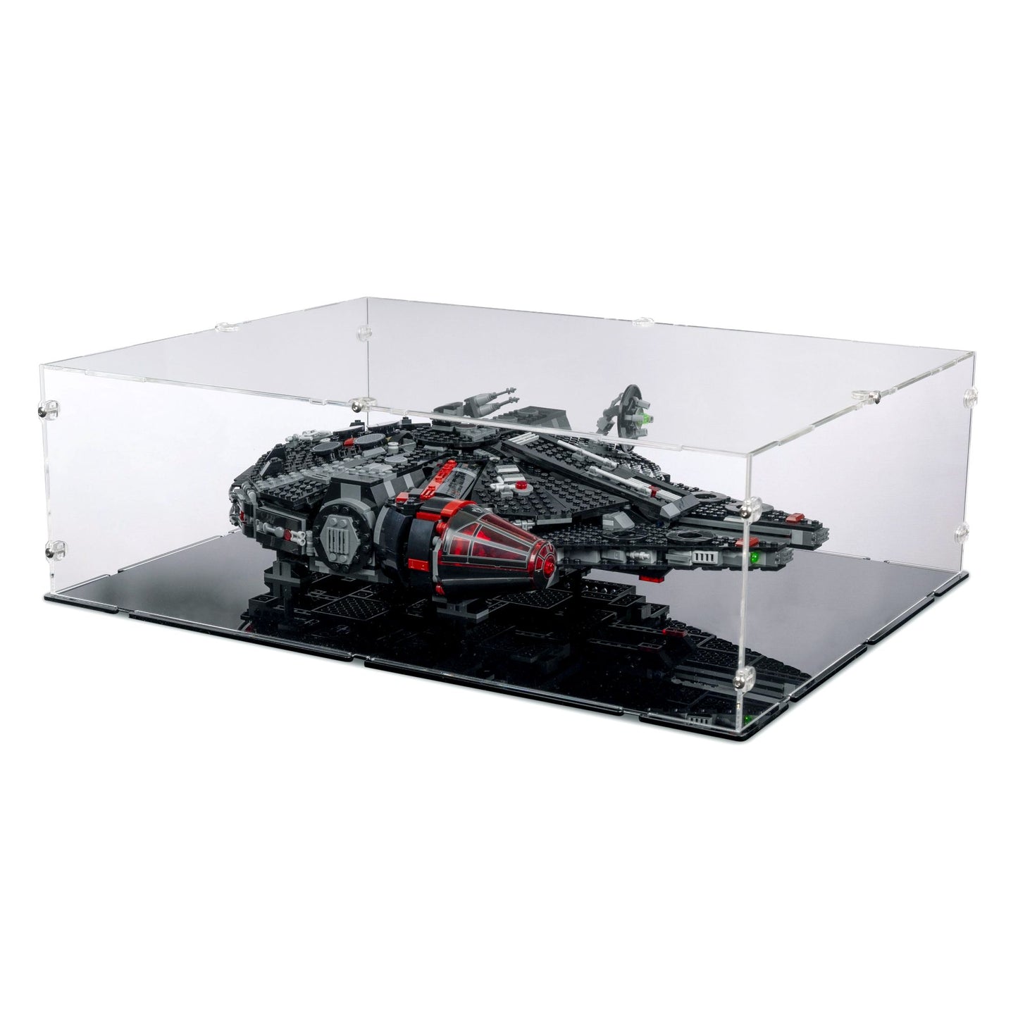 75389 Dunkler Millennium Falke - Lego Acryl Vitrine