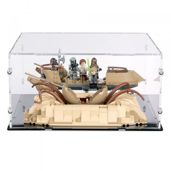 75396 Wüsten-Skiff und Sarlacc-Grube - Acryl Vitrine Lego