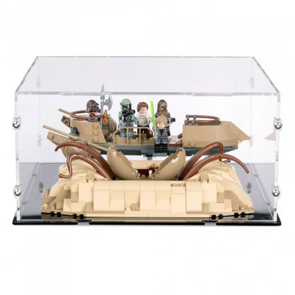 75396 Wüsten-Skiff und Sarlacc-Grube - Acryl Vitrine Lego
