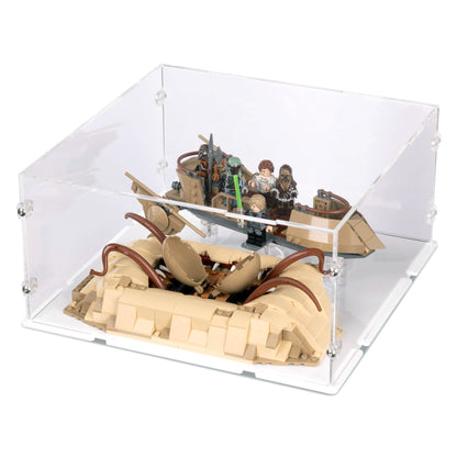 75396 Wüsten-Skiff und Sarlacc-Grube - Acryl Vitrine Lego
