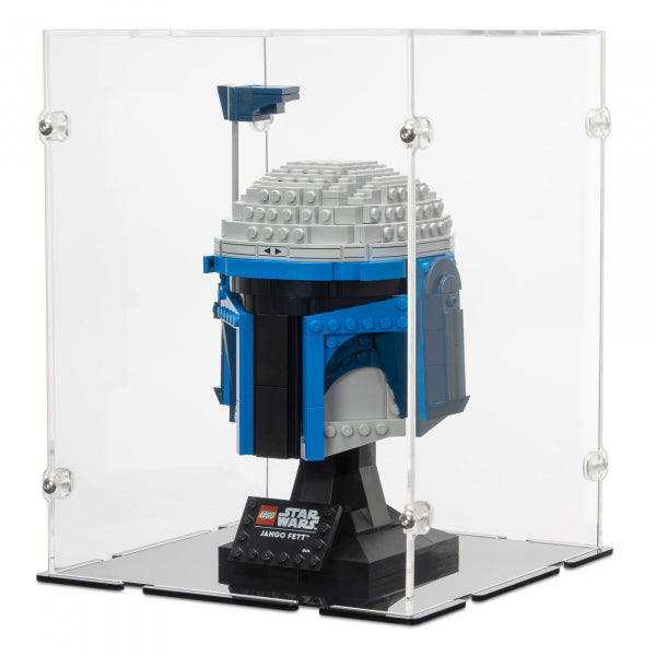 75274 + 75276 + 75277 + 75304 + 75305 + 75327 + 75328 + 75343 + 75429 + 75408 Star Wars Helme - Acryl Vitrine Lego