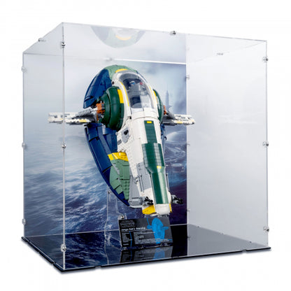 75409 Jango Fetts Sternenschiff der Firespray-Klasse - Acryl Vitrine Lego
