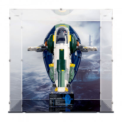 75409 Jango Fetts Sternenschiff der Firespray-Klasse - Acryl Vitrine Lego