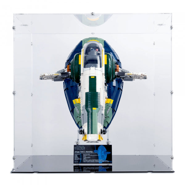 75409 Jango Fetts Sternenschiff der Firespray-Klasse - Acryl Vitrine Lego