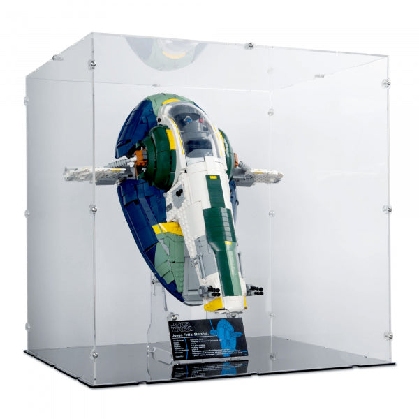 75409 Jango Fetts Sternenschiff der Firespray-Klasse - Acryl Vitrine Lego