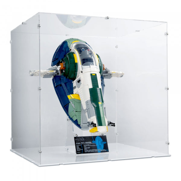 75409 Jango Fetts Sternenschiff der Firespray-Klasse - Acryl Vitrine Lego