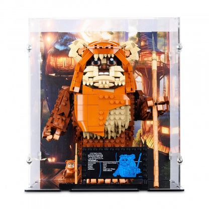 75430 Wicket the Ewok - Acryl Vitrine Lego