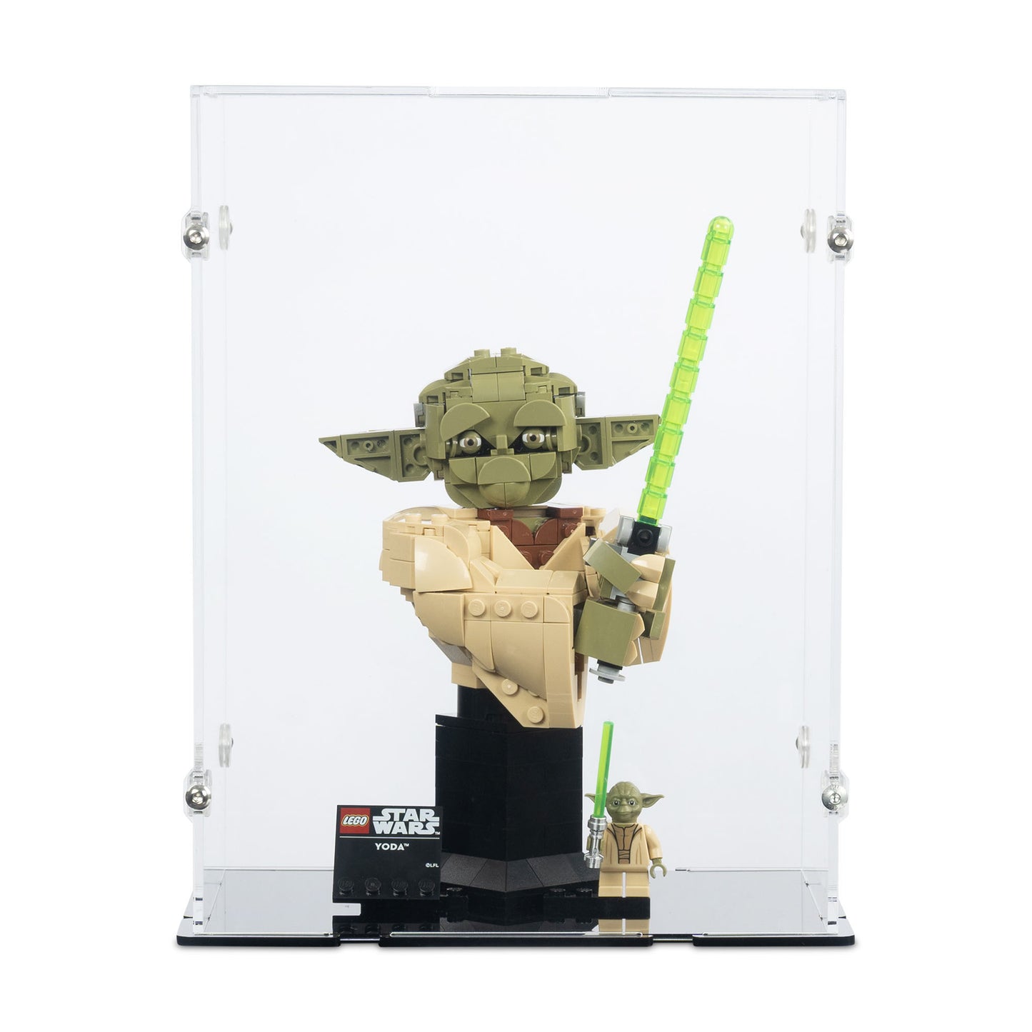 75438 Yoda™ Bust - Acrylic Display Case Lego
