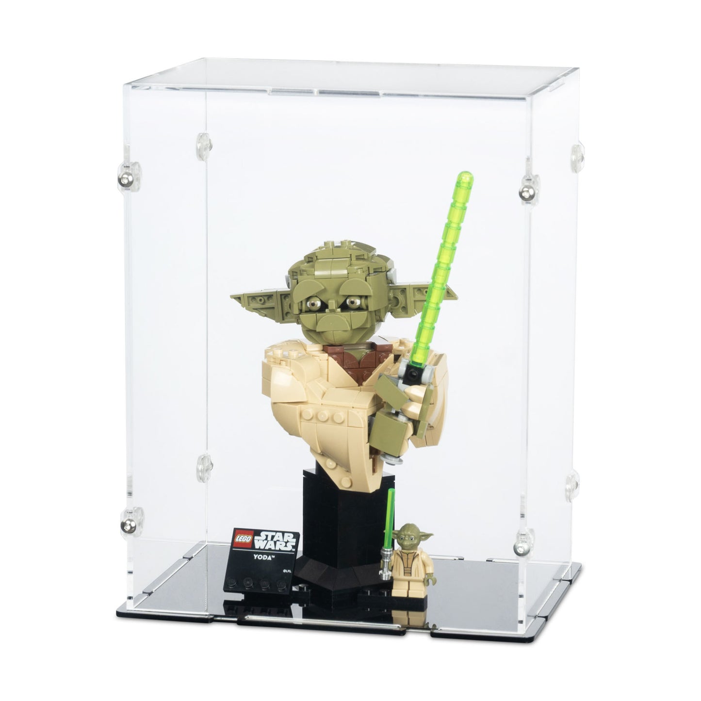 75438 Yoda™ Bust - Acrylic Display Case Lego