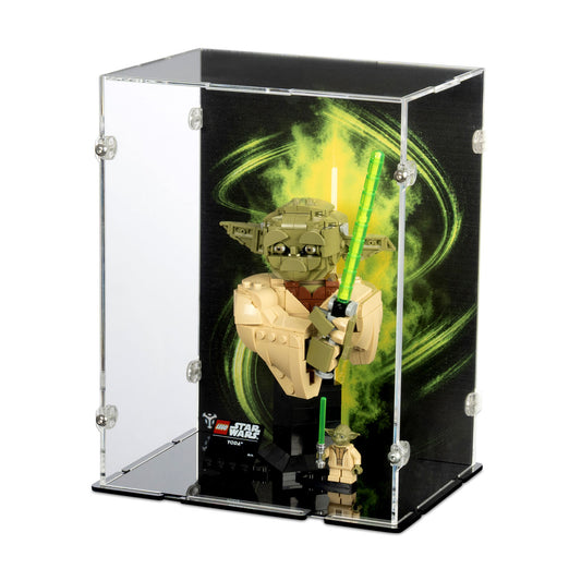 75438 Yoda™ Büste - Acryl Vitrine Lego