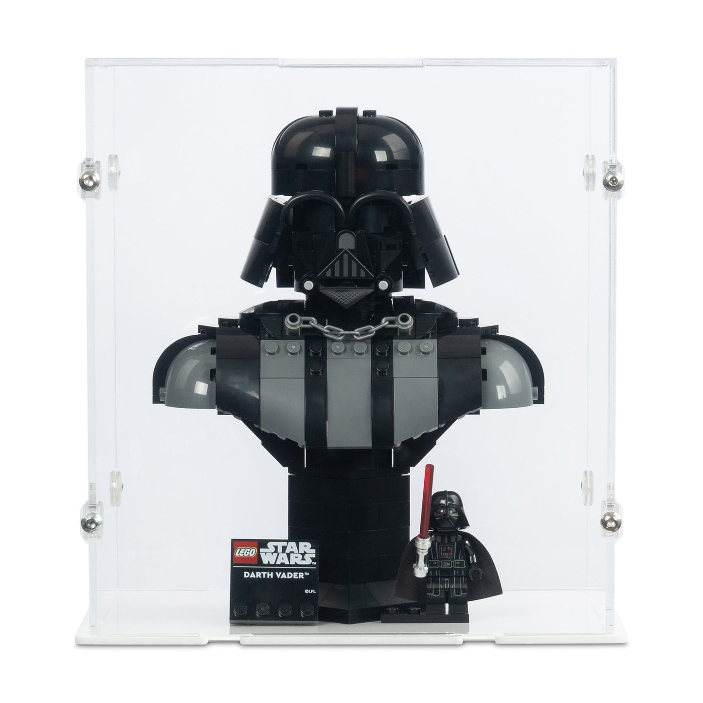 75439 Darth Vader™ Bust - Acrylic Display Case for Lego
