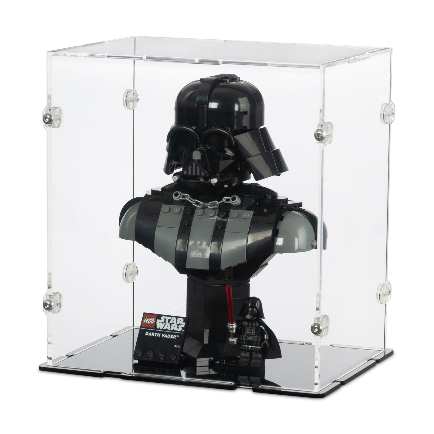 75439 Darth Vader™ Bust - Acrylic Display Case for Lego