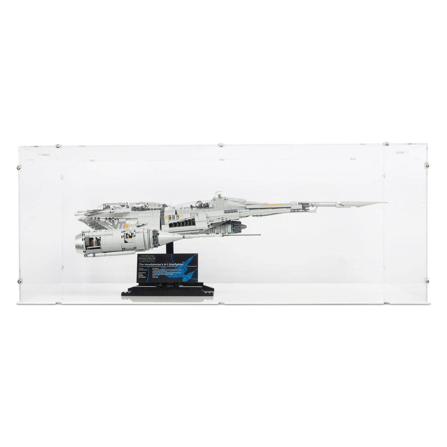 75442 N-1 Starfighter™ des Mandalorianers - Acryl Vitrine Lego
