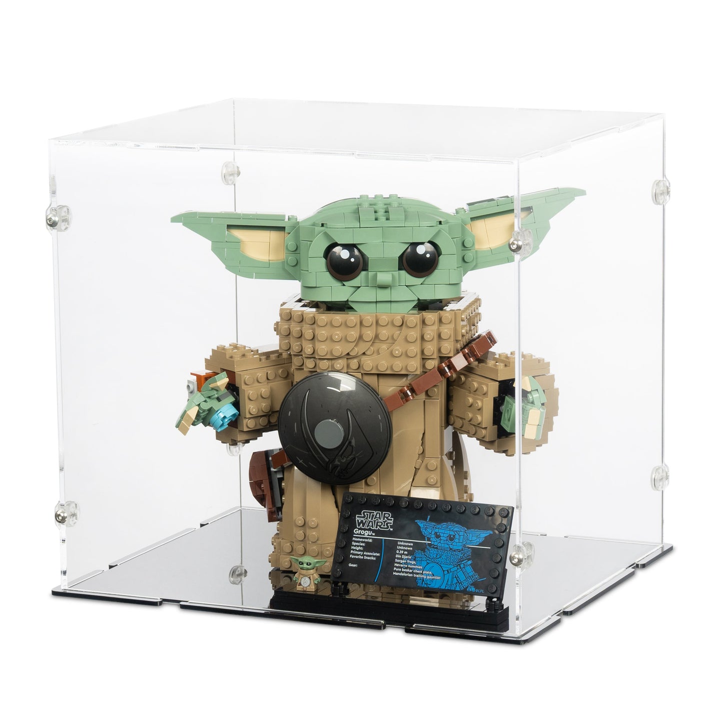 75446 Grogu™ (Lehrling des Mandalorianers) - Acryl Vitrine Lego