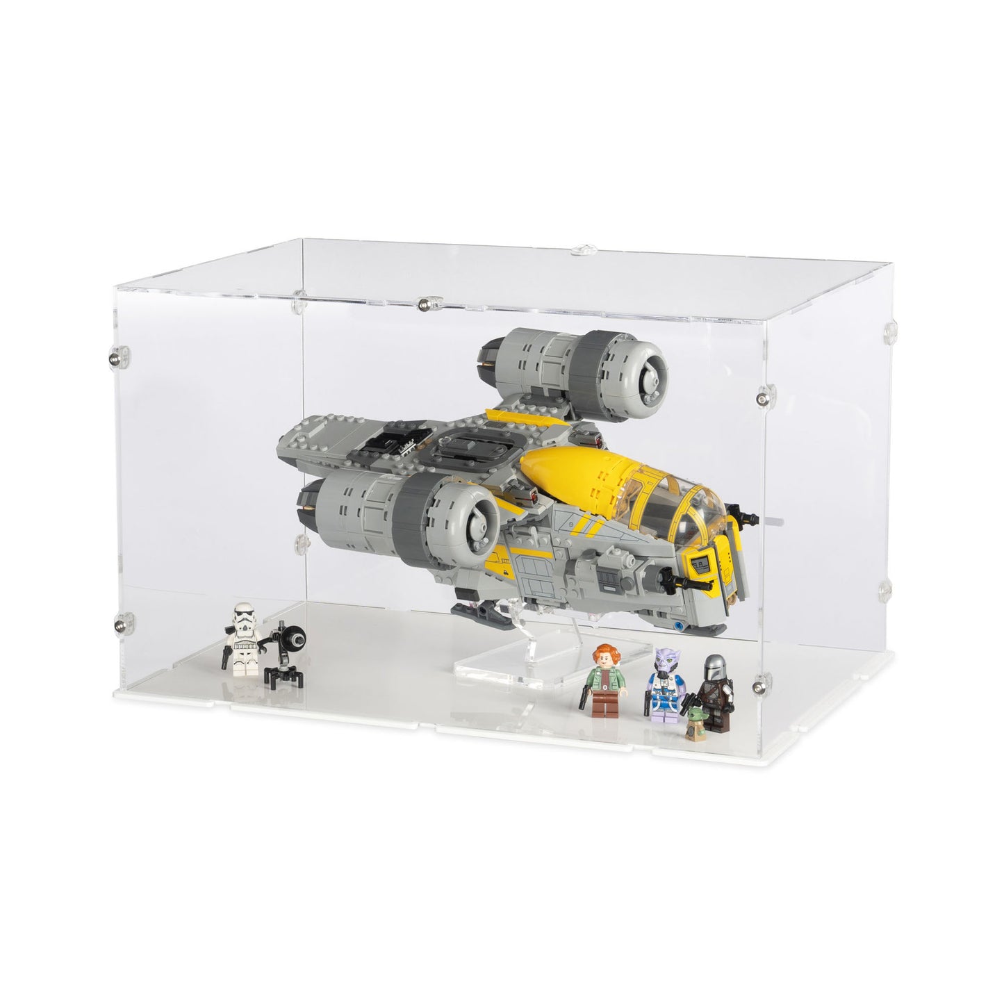 75447 Razor Crest™ (XL) & Ständer - Lego Acryl Vitrine
