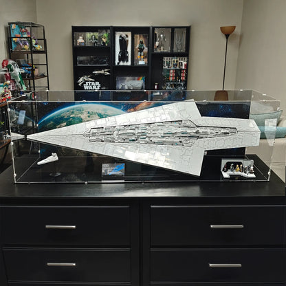 75457 Supersternzerstörer Executor (on Stand) - Acryl Vitrine Lego