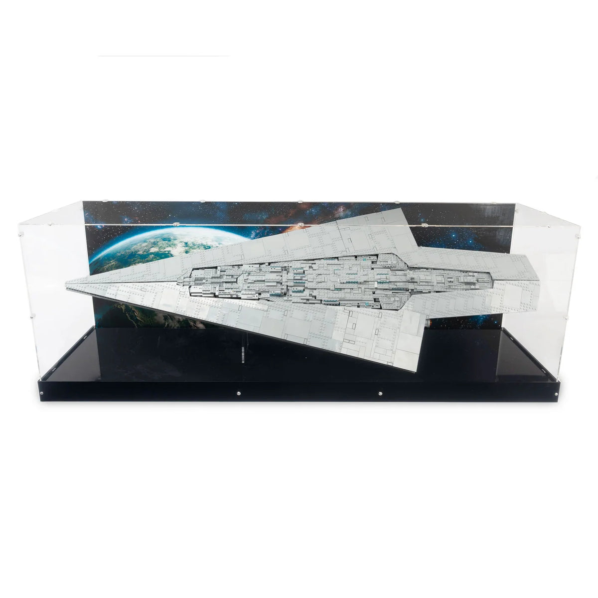 75457 Supersternzerstörer Executor (on Stand) - Special Edition (Ikea Kallax) - Acryl Vitrine Lego