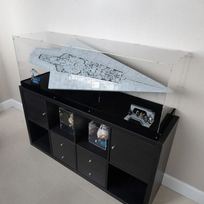 75457 Supersternzerstörer Executor (on Stand) - Special Edition (Ikea Kallax) - Acryl Vitrine Lego