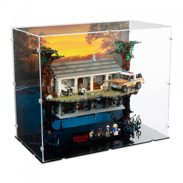 Lego 75810 Stranger Things - The Upside Down - Die andere Seite - Acryl Vitrine