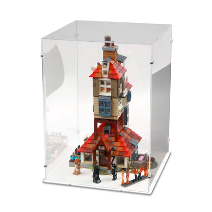 75980 Harry Potter Attack on the Burrow - Acrylic Display Case Lego