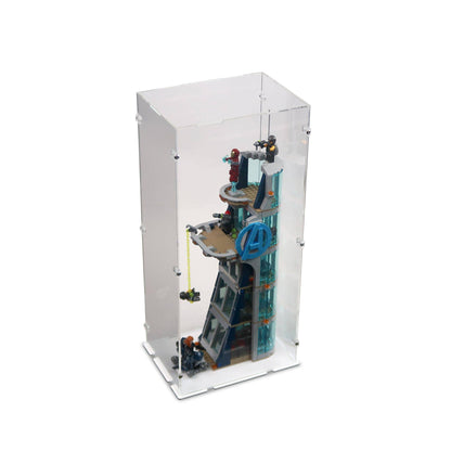 76166 Avengers Tower Battle - Acrylic Display Case for Lego