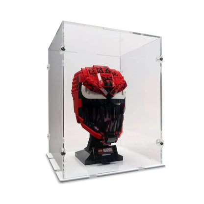 76199 Carnage Helmet - Acrylic Display Case Lego