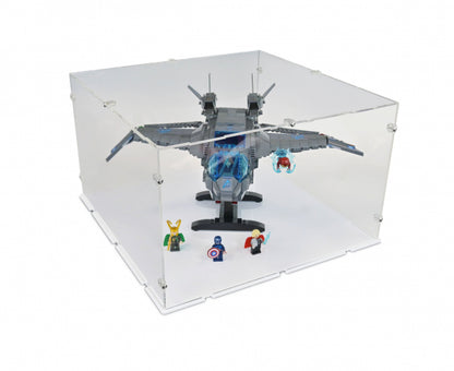 76248 Der Quinjet der Avengers - Acryl Vitrine Lego