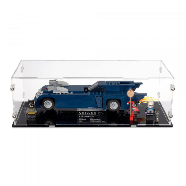 76274 Batman im Batmobil vs. Harley Quinn und Mr. Freeze - Acryl Vitrine Lego